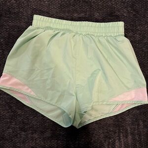 Light workout shorts